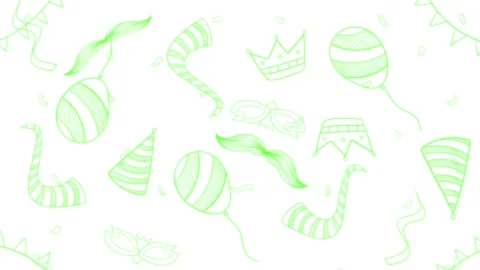 Geometric loop video Video stock 295744441