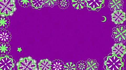 Geometric loop video Stock Footage 296214047