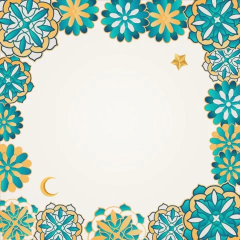 Geometric loop video Video stock 296268151