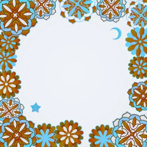 Geometric loop video Stock Footage 296268185