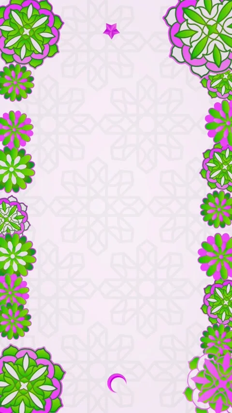 Geometric loop video Stock Footage 296268436