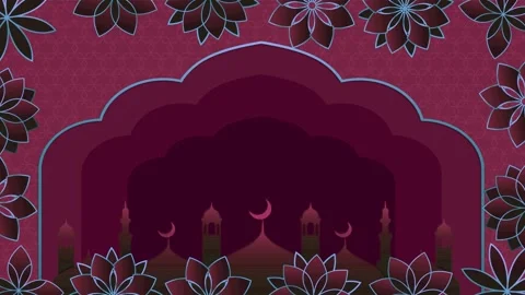 Geometric loop video Video stock 297380357