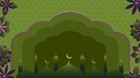 Geometric loop video Stock Footage 297380525