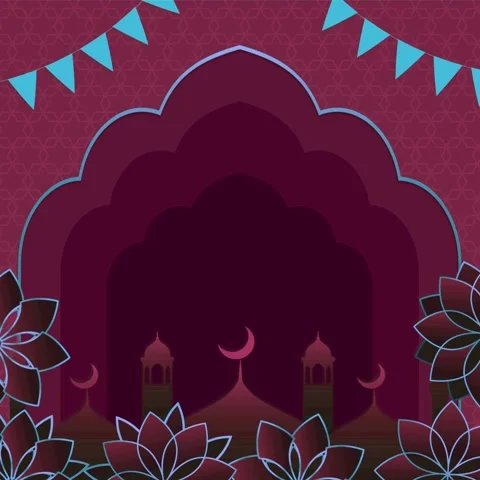 Geometric loop video Stock Footage 297380807