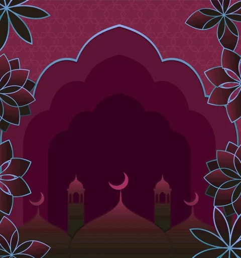 Geometric loop video Stock Footage 297380834