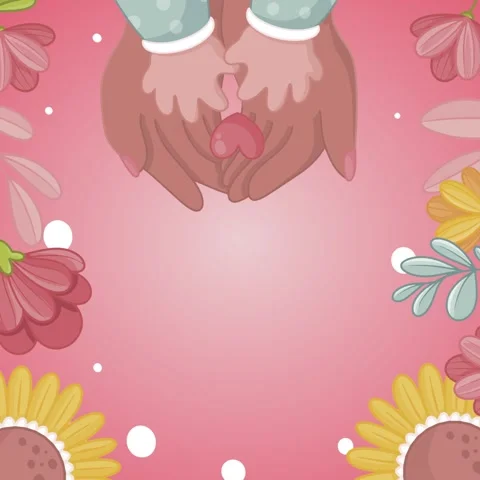 Geometric loop video Video stock 297596906