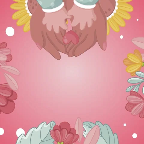 Geometric loop video Stock Footage 297596920