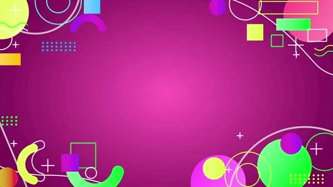Geometric loop video Stock Footage 299486413
