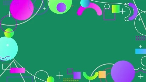 Geometric loop video Stock Footage 299486597