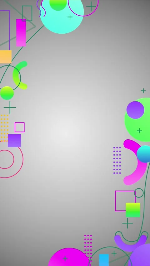 Geometric loop video Stock Footage 299489449
