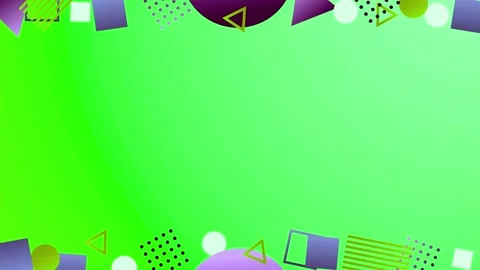 Geometric loop video Stock Footage 299878856