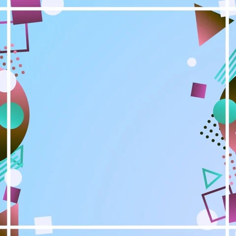 Geometric loop video Stock Footage 299879087