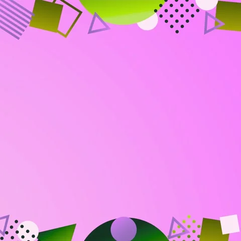 Geometric loop video Stock Footage 299879152