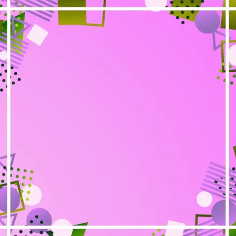 Geometric loop video Stock Footage 299879162