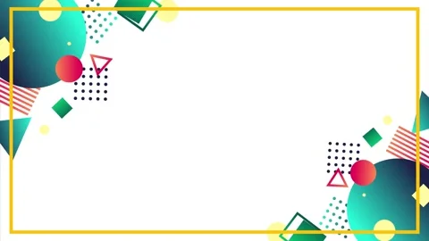 Geometric loop video Stock Footage 299879445