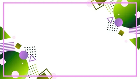 Geometric loop video Stock Footage 299879548