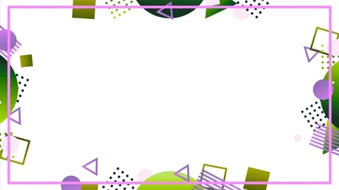 Geometric loop video Stock Footage 299879587