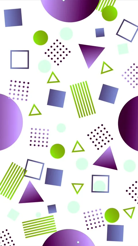 Geometric loop video Stock Footage 299879905