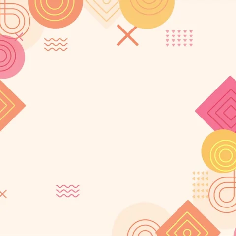 Geometric loop video Stock Footage 302239106