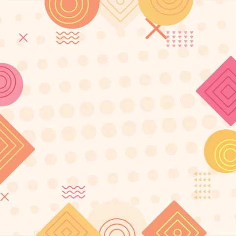 Geometric loop video Stock Footage 302239111