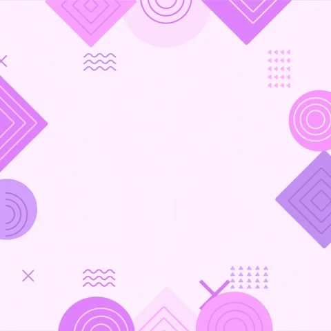 Geometric loop video Stock Footage 302239291