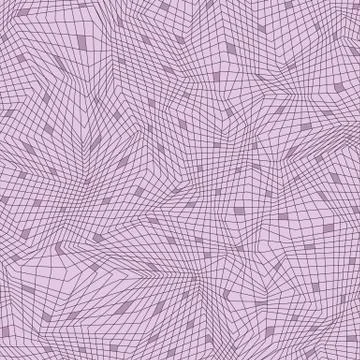 Geometric low poly triangle linear pattern Stock Illustration