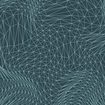 Geometric low poly triangle linear background 스톡 일러스트