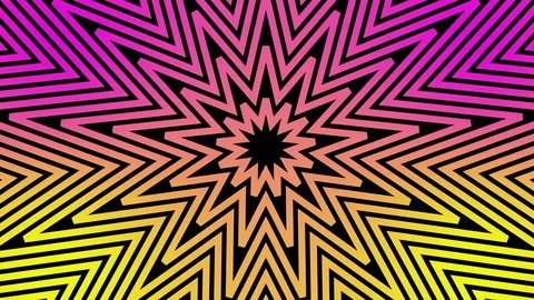 Geometric mandala animation background seamless looping Stock Footage 122717008