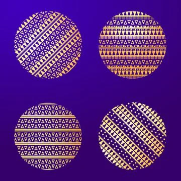 Geometric mandala element made in vector. Vintage decorative elements. Wate.. Stock Illustration