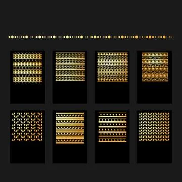 Geometric mandala element made in vector. Vintage decorative elements. Waterc Stock Illustration