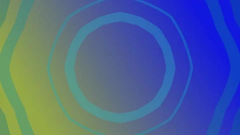 Geometric mandala pattern with gradient colors 库存影片 331358262