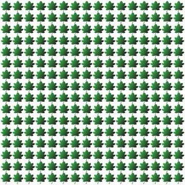 Geometric Maple Leaf Pattern for Creative Nature Branding Stock Illustration