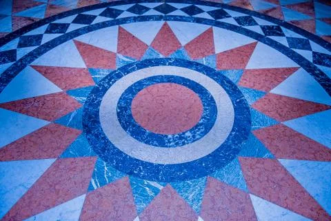 Geometric marble pattern Stock Photos