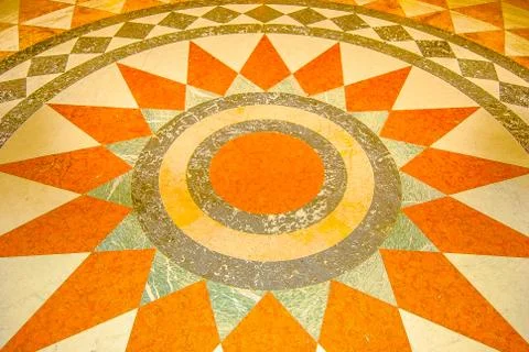 Geometric marble pattern Stock Photos