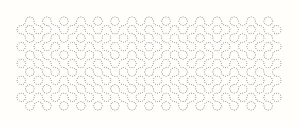 Geometric Maze Pattern, neutral light tones, vector print illustration Illustrazione stock