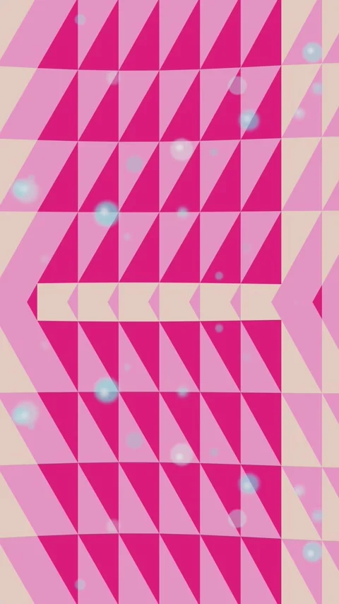 Geometric Mesh Data Transfer Vertical Motion Background Stock Footage 341842646