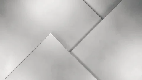 Geometric metallic background with clean shapes for sophisticated, modern design Stock Footage 278619434