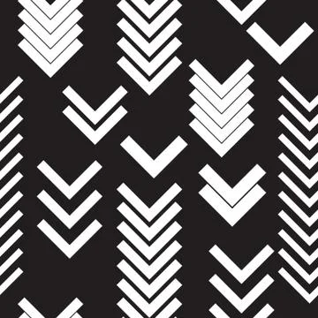 Geometric minimal seamless abstract pattern Illustrazione stock