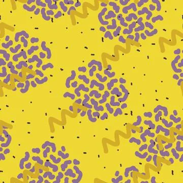 Geometric minimal seamless abstract pattern Stock Illustration