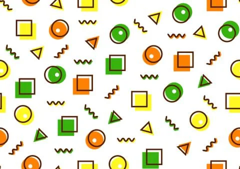 Geometric minimal seamless pattern. 스톡 일러스트