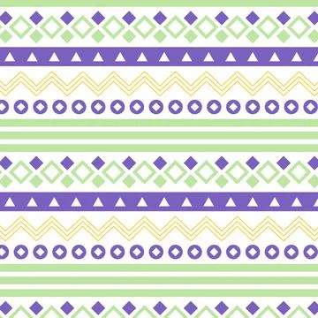 Geometric minimalism. Vector pattern in flat style Stock Illustration