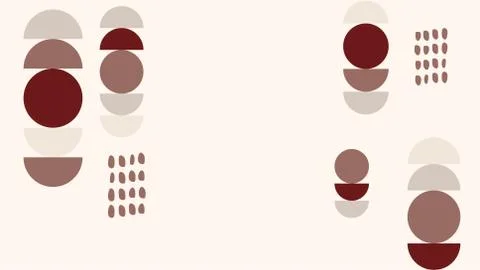 Geometric minimalist abstract background template elements Stock Illustration