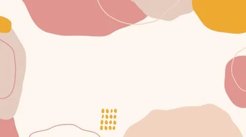 Geometric minimalist abstract background template elements Stock Illustration