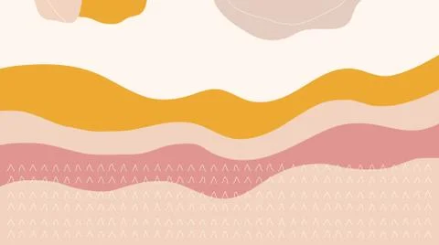 Geometric minimalist abstract background template elements Stock Illustration