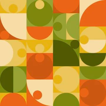 Geometric minimalistic vector seamless pattern Illustrazione stock