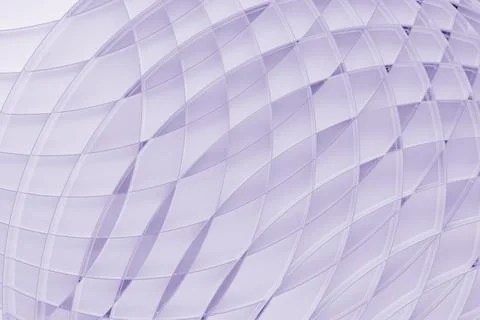 Geometric modern abstract background, pattern - thin curved lines, grid on so Illustrazione stock