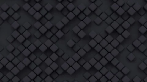 Geometric modern animated looping abstract background. 3d render design element Stock Footage 159307649
