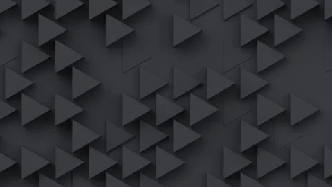 Geometric modern animated seamless looping abstract background. 3d render Stock Footage 159513712
