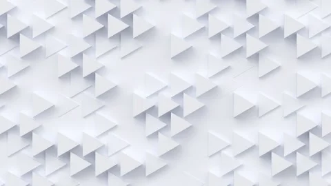 Geometric modern animated seamless looping abstract background. 3d render Stock Footage 160727286