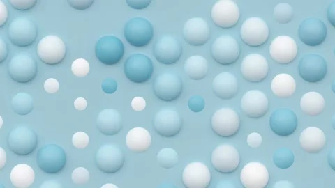 Geometric modern animated seamless looping abstract background. 3d render Video stock 160929967